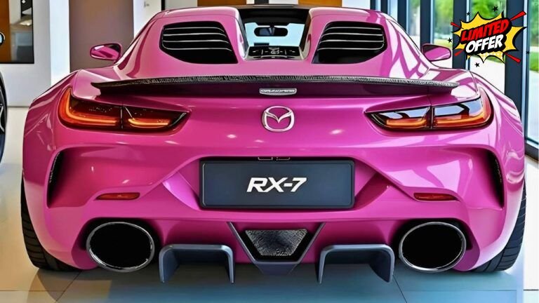 2026 Mazda RX-7 Returns